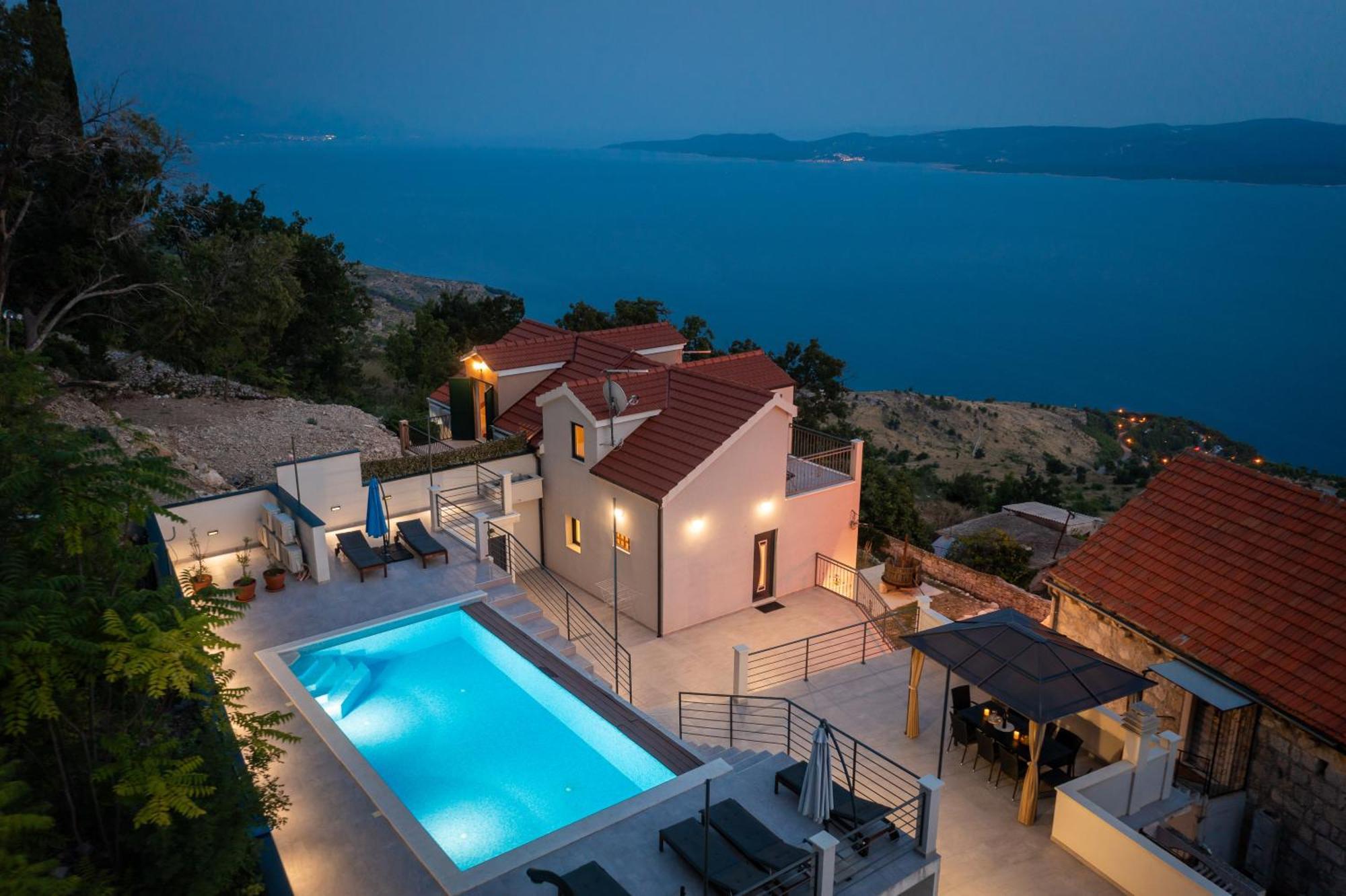 Xxl Villa Vista - Heated Pool ロクヴァ・ロゴズニツァ エクステリア 写真