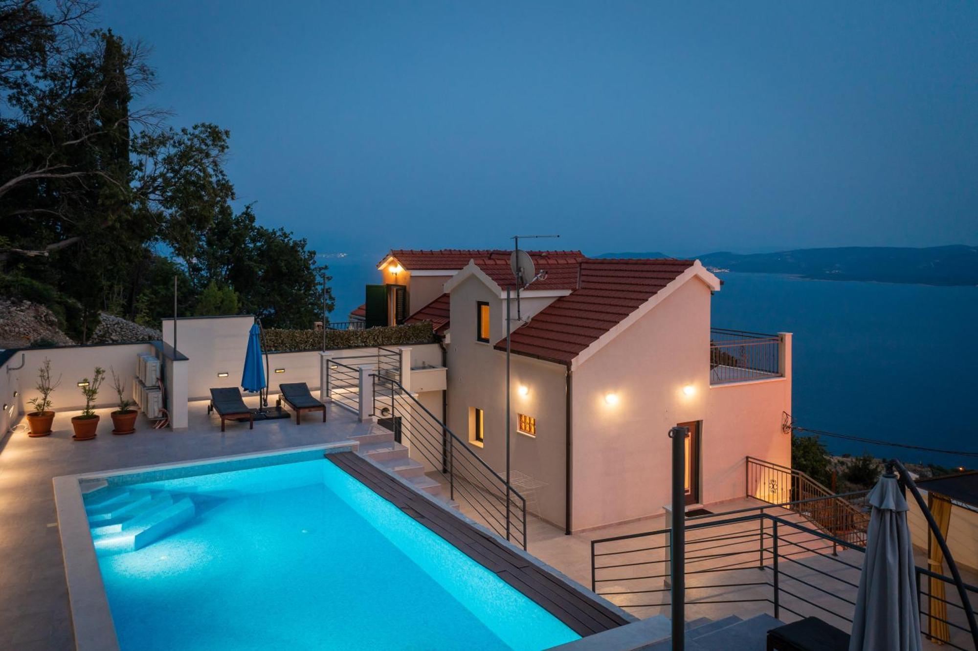 Xxl Villa Vista - Heated Pool ロクヴァ・ロゴズニツァ エクステリア 写真